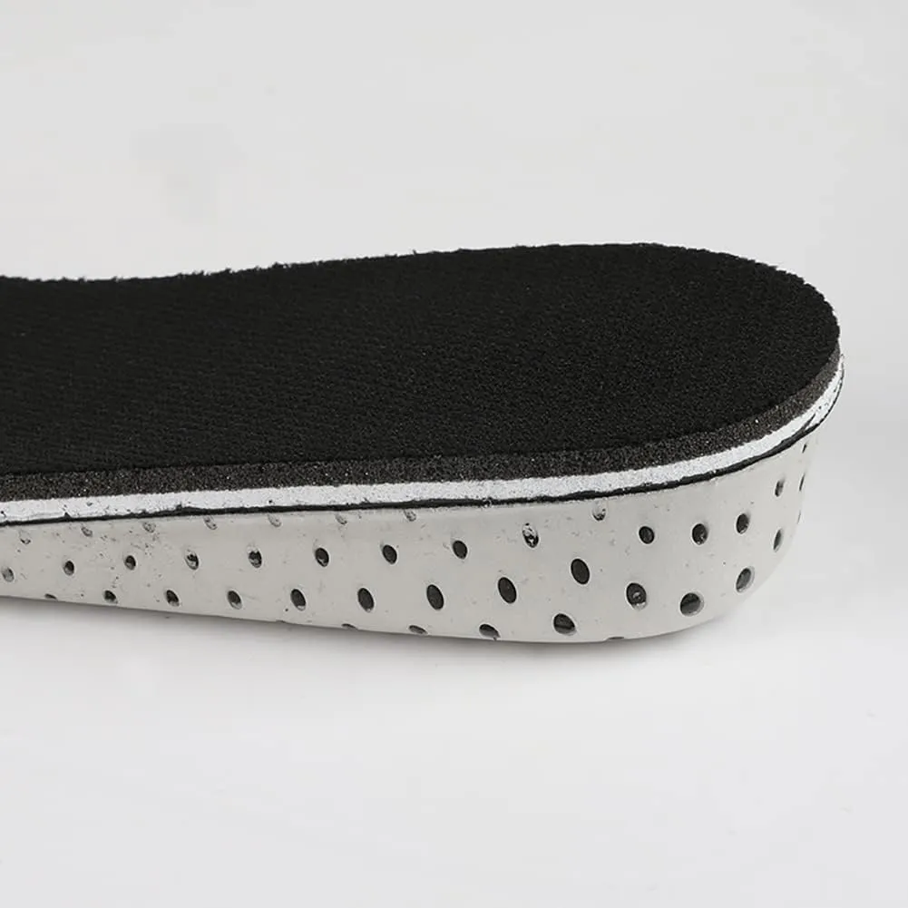 1 Pair Memory Foam Height Increase Insole Full Length Height Increasing Inserts Heel Lifting Inserts Shoe Lifts Pads Elevator Insoles 4cm