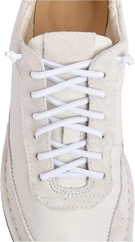 2 Pair Elastic No Tie Shoe Laces Tieless Shoelaces for Sneakers Shoes, One Size Fits All for Kids and Adults