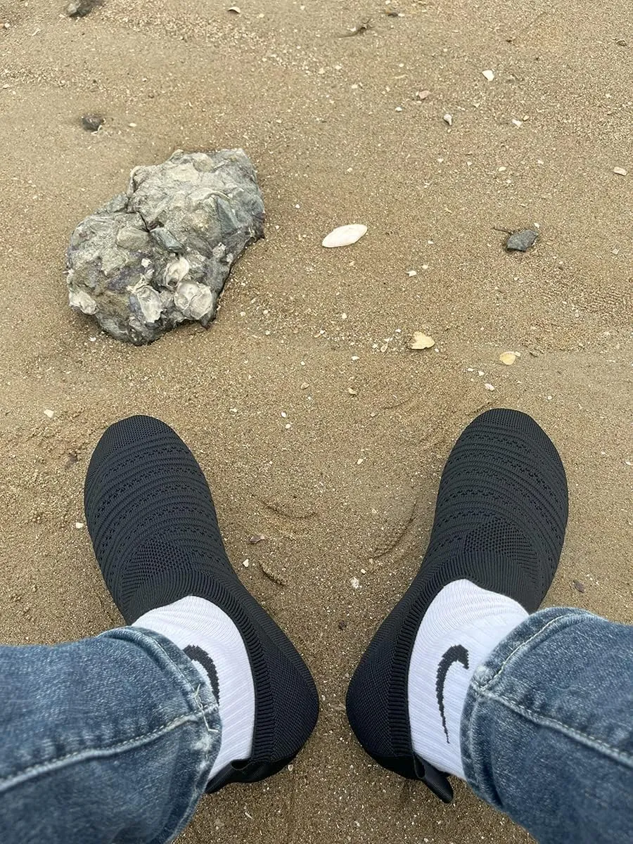 Adult Indoor House Slippers Socks Lightweight Non Slip Grip House Home Shoes for Women Men