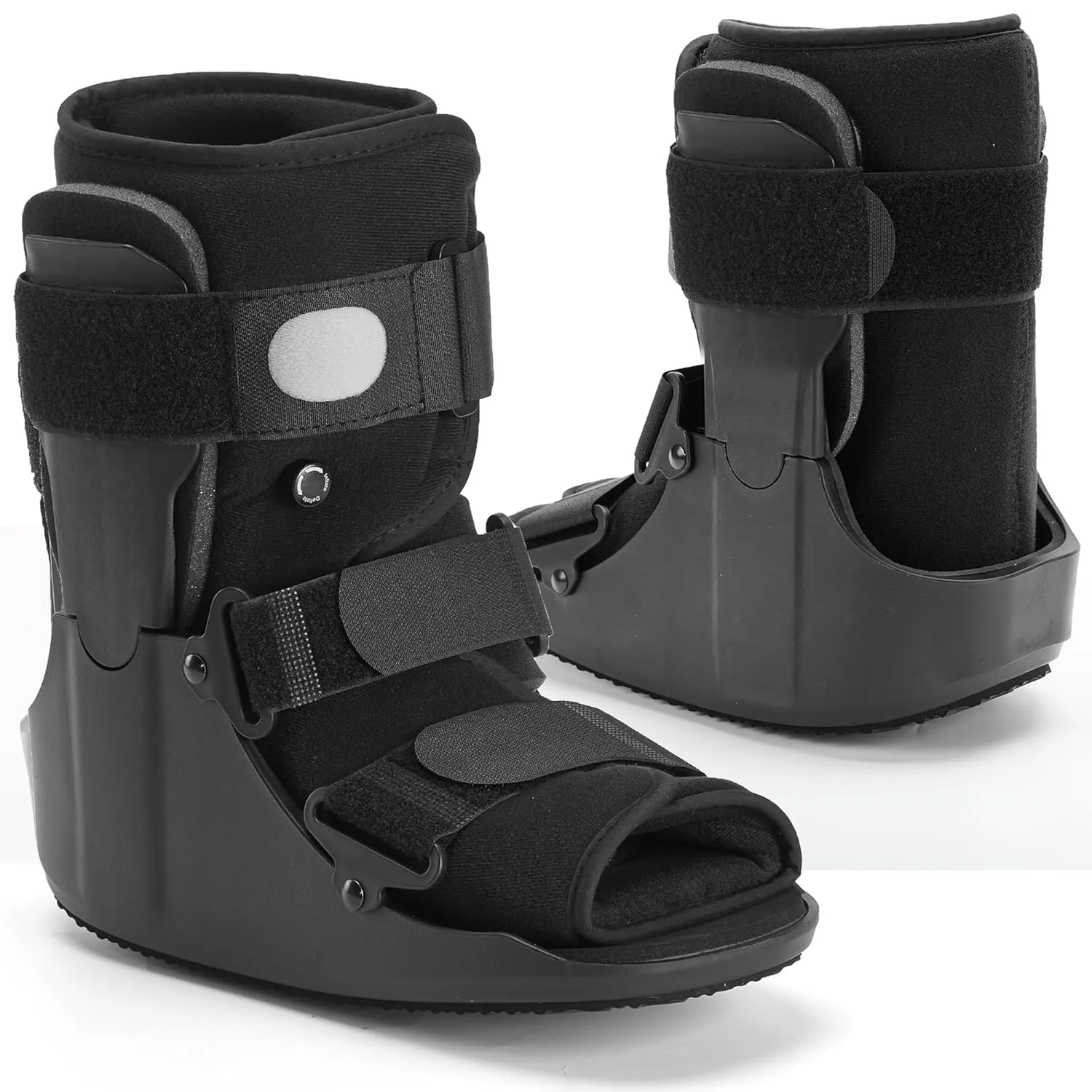 Air Walking Boot for Broken Foot Recovery Walking Boot for Sprained Ankle with Adjustable Air Cushion, Lightweight Design, and Anti-Slip Sole M