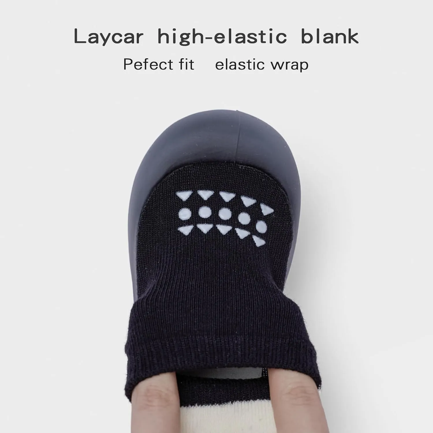 Baby Sock Shoes Baby Walking Shoes Infant Non-Slip Breathable Slippers with Soft Rubber Sole Baby Boys Girls Sneakers