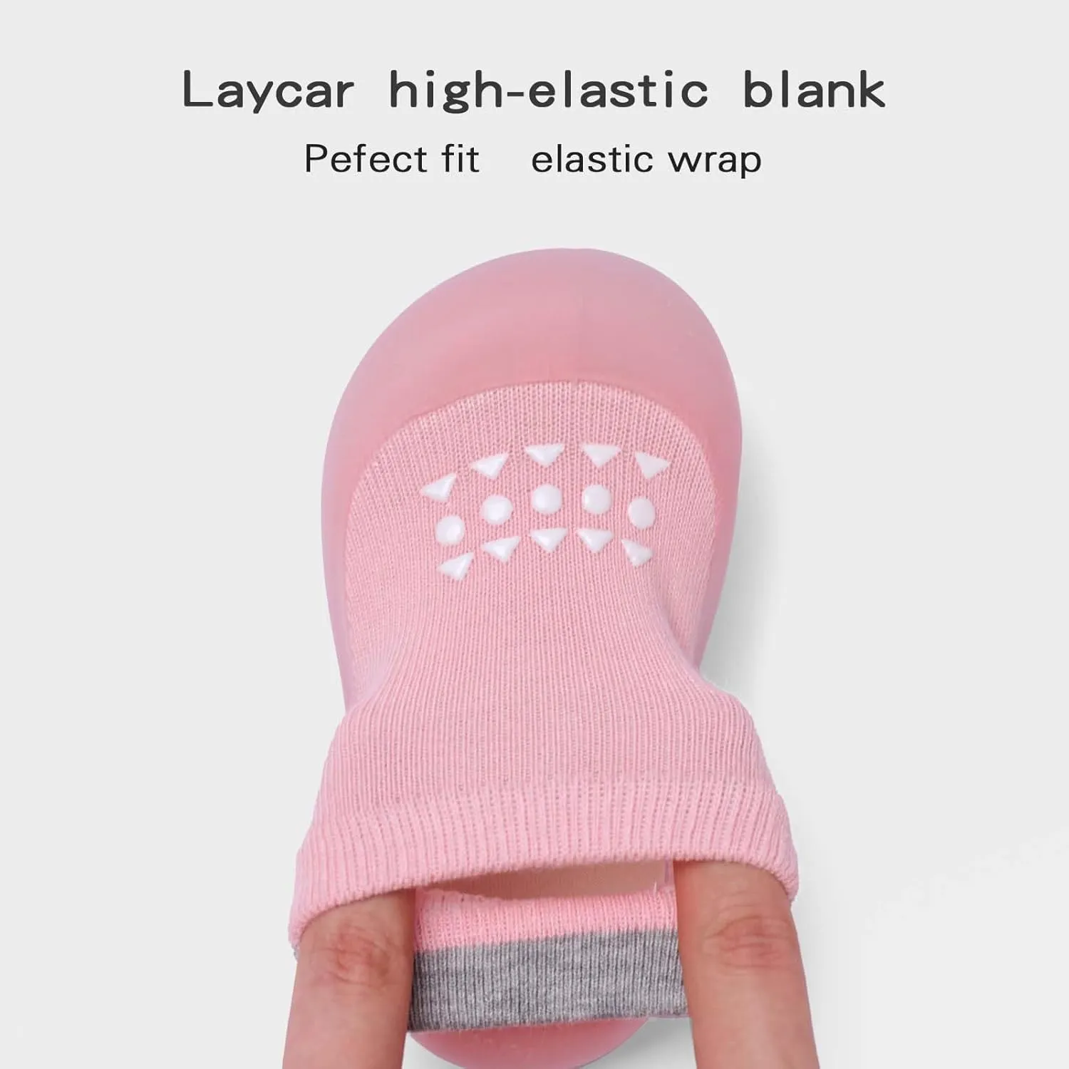 Baby Sock Shoes Baby Walking Shoes Infant Non-Slip Breathable Slippers with Soft Rubber Sole Baby Boys Girls Sneakers