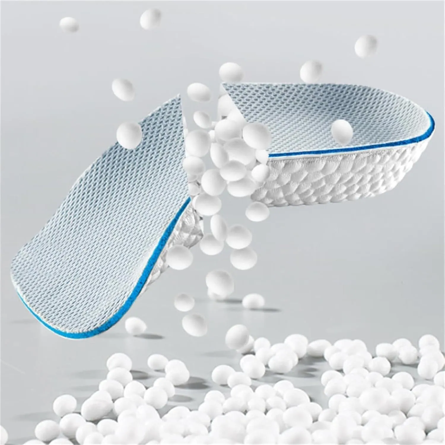 Brandone Insoles Height Increase,Brandone Orthopedic High Pads 1.0,Orthopedic Highpads 1.0,The First Orthopedic Height Insoles, Arch Support Height Increase Insoles for Men Women (Gray, 1.37in)