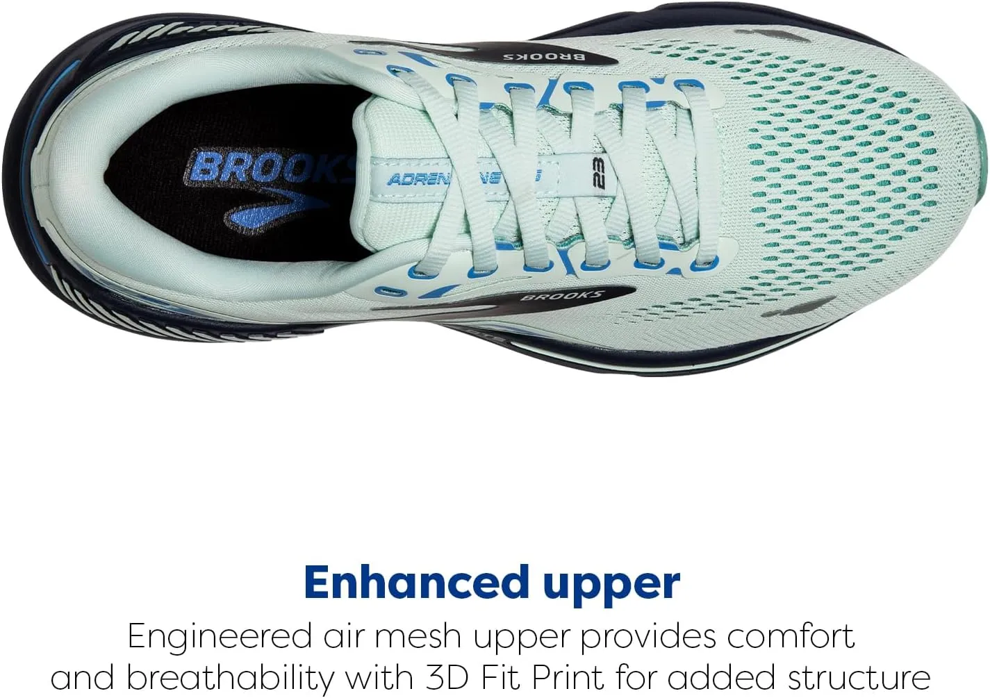 Brooks Womens Adrenaline GTS 23 Supportive Running Shoe