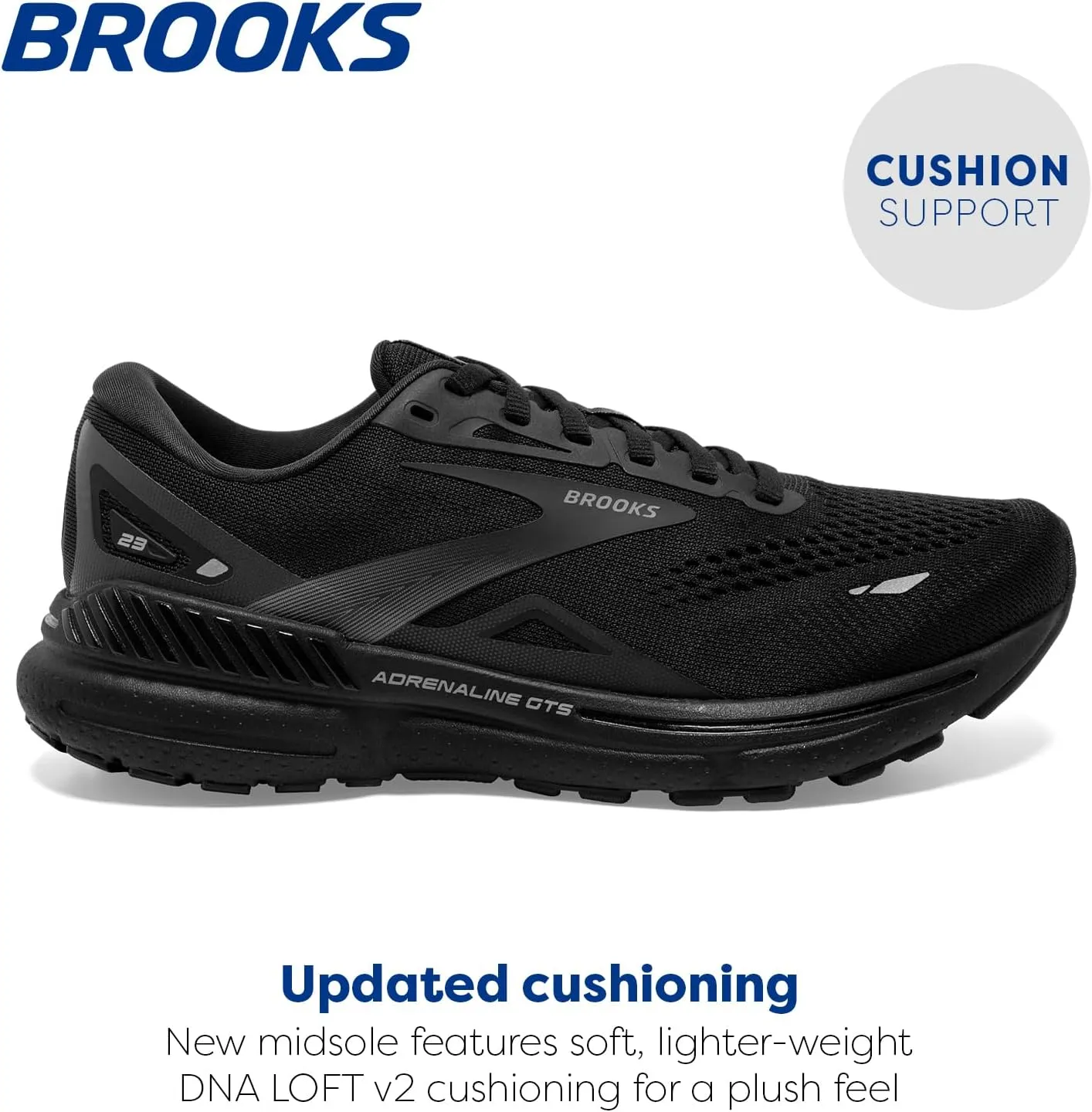 Brooks Womens Adrenaline GTS 23 Supportive Running Shoe