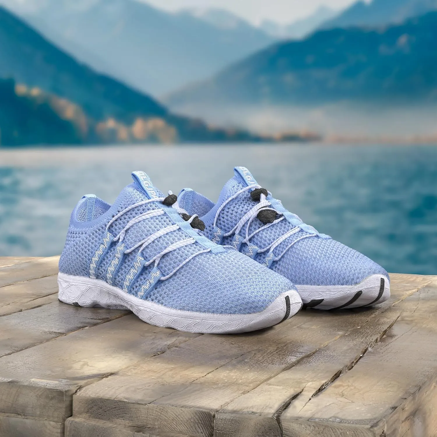 DLGJPA Women's Lightweight Quick Drying Aqua Water Shoes Athletic Sport Walking Shoes