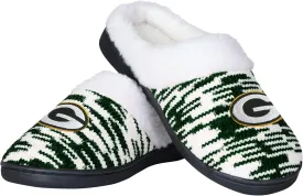 FOCO NFL Sherpa Lined Colorblend Cup Sole Slippers