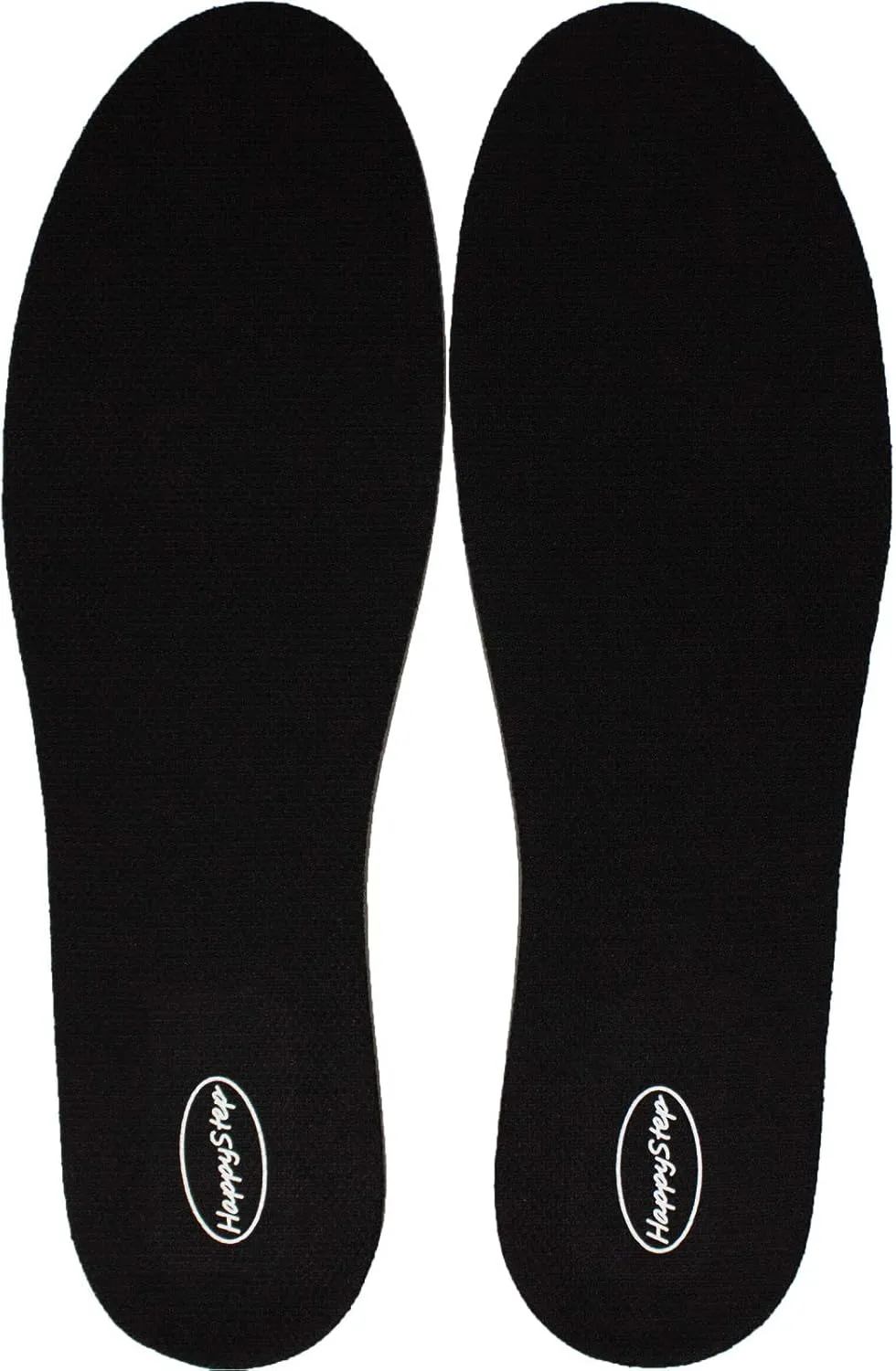 Happystep Full Length Memory Foam Height Increase Insoles for Men Size 5-10 (1 Pair 4cm Height Insoles) Black