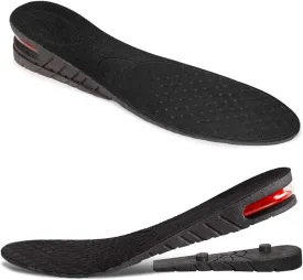 Height Increase Insoles Air Taller Cushion Shoes Insoles Heel Insert for Men and Women 2-Layer 5 cm