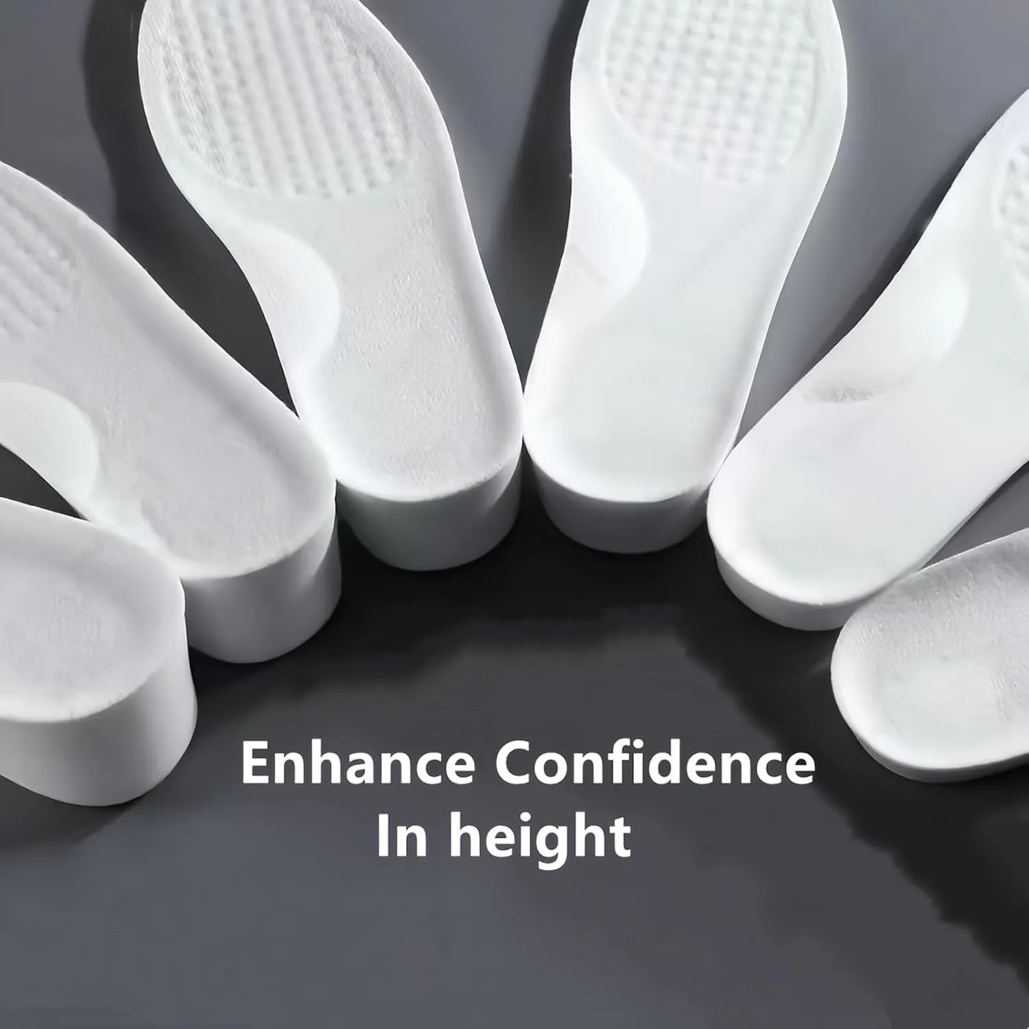 Height Increase Insoles for Women Man,Foot Lifts for Shoes,Insoles That Make You Taller,Height Boosting Insoles for Men,Brandone Height Insoles 3 Inch,Shoe Height Booster (10.47''Lx2.4''UP) (1PAIR)