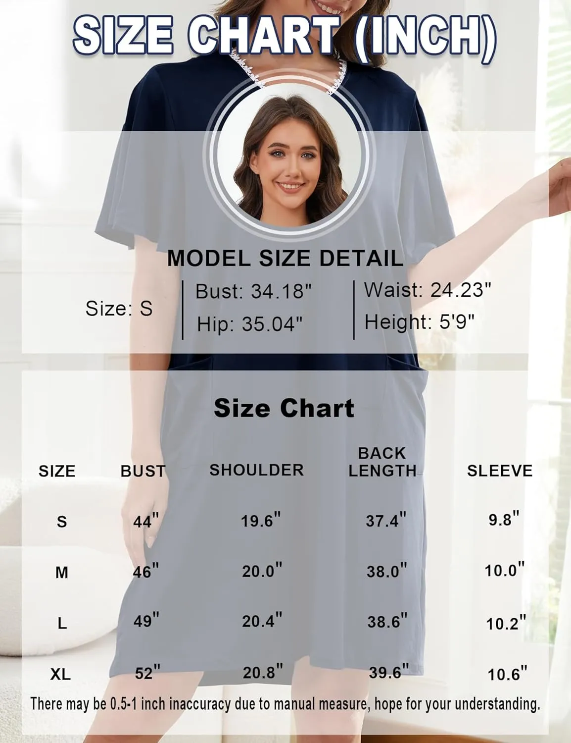 Hospital Gowns for Women Open Back Tear Away Snap Post Shoulder Surgery Short Sleeve Adaptive Clothing Nightgown