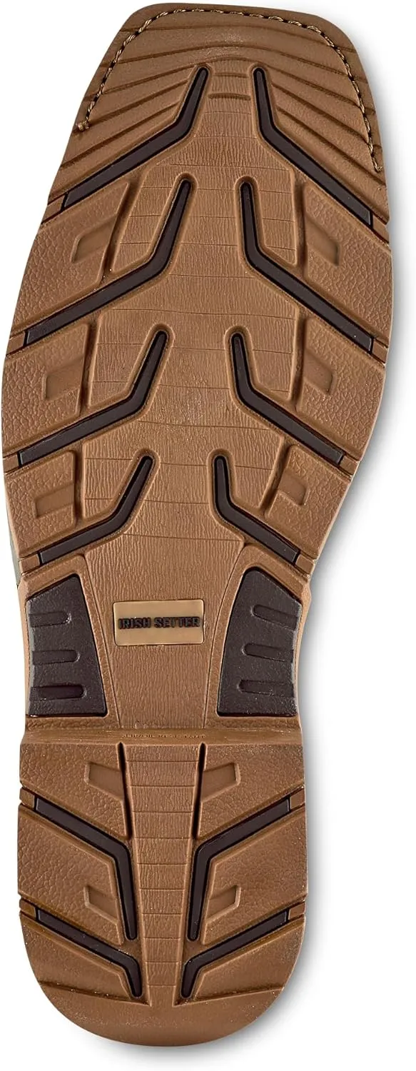 Irish Setter, Marshall, Mens, 11", Waterproof, Steel Safety Toe, Pull-On Work Boot