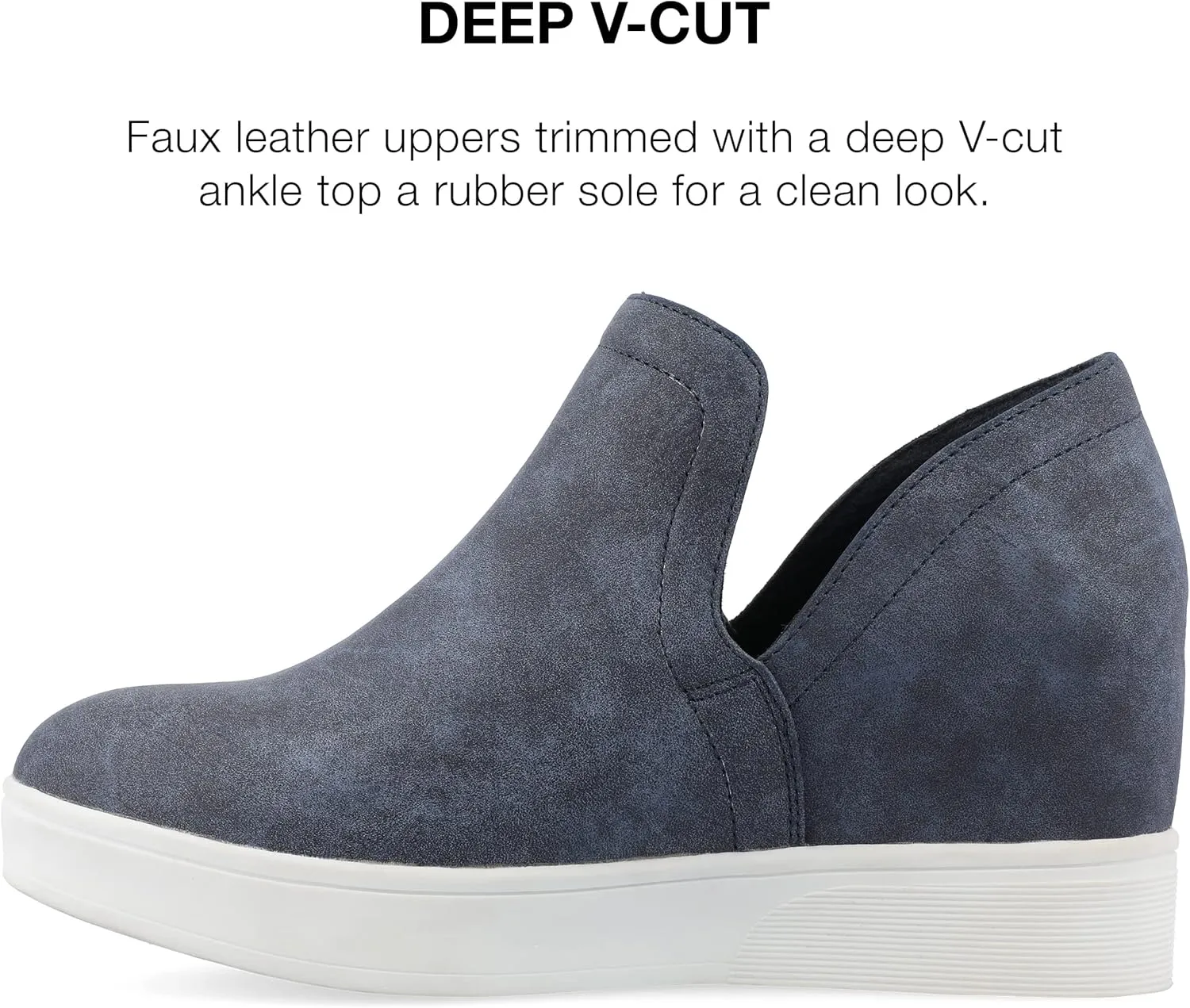 Journee Women's Cardi Sneaker Wedge