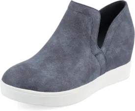 Journee Women's Cardi Sneaker Wedge