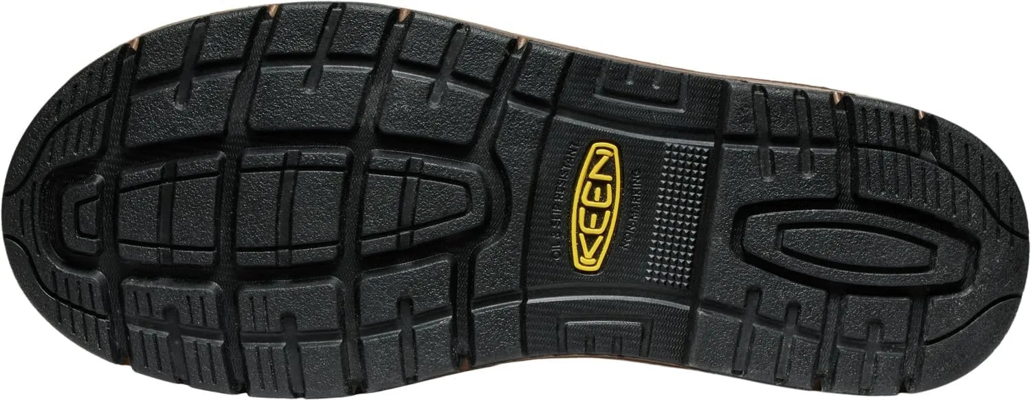 KEEN Utility Men's San Jose Chelsea Alloy Soft Toe 90 Degree Heel Pull on Work Boots