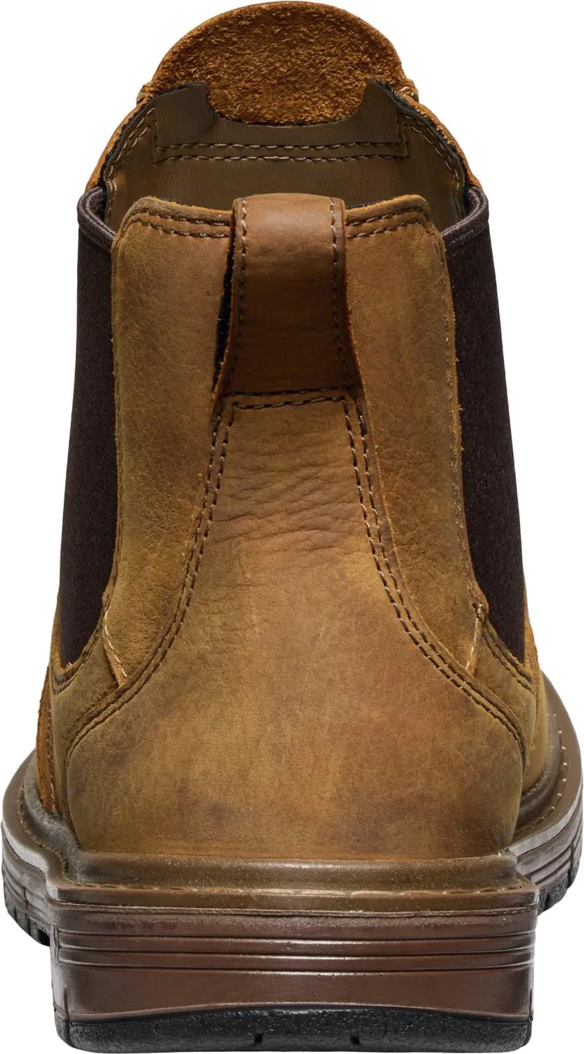 KEEN Utility Men's San Jose Chelsea Alloy Soft Toe 90 Degree Heel Pull on Work Boots