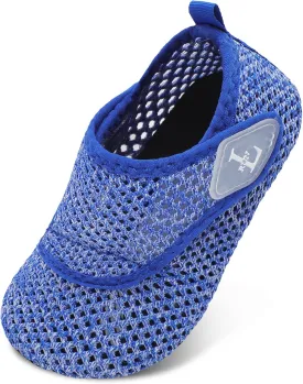L-RUN Toddler Water Shoes Boys Girls Barefoot Beach Swim Shoes Quick Dry Kids Aqua Socks Non-Slip Wide Baby House Slippers