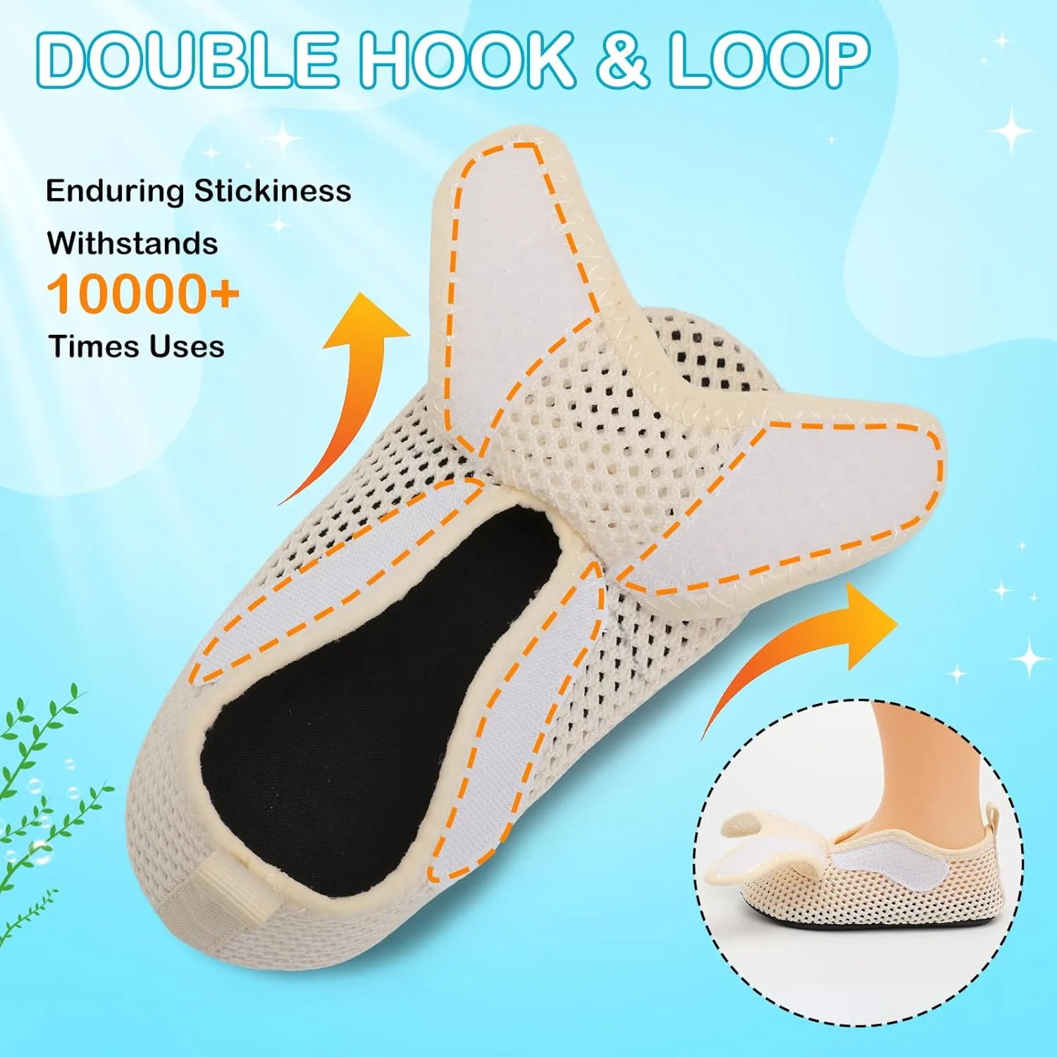 L-RUN Toddler Water Shoes Boys Girls Barefoot Beach Swim Shoes Quick Dry Kids Aqua Socks Non-Slip Wide Baby House Slippers