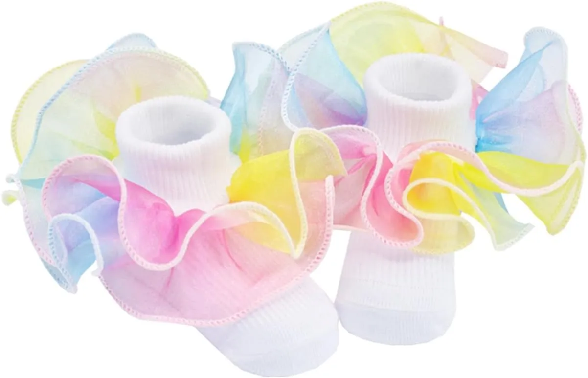Little Baby Girl Princess Lace Ruffles Socks Set
