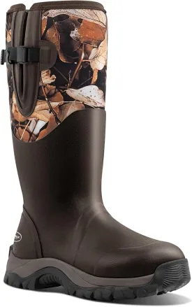 Men's Waterproof Insulated Rubber Hunting Boots  6mm Neoprene Rain Boots for Outdoor Work, Fishing, Farming & Gardening