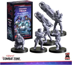 Monster Fight Club Cyberpunk Red Combat Zone Miniatures: Trauma Team Starter Gang
