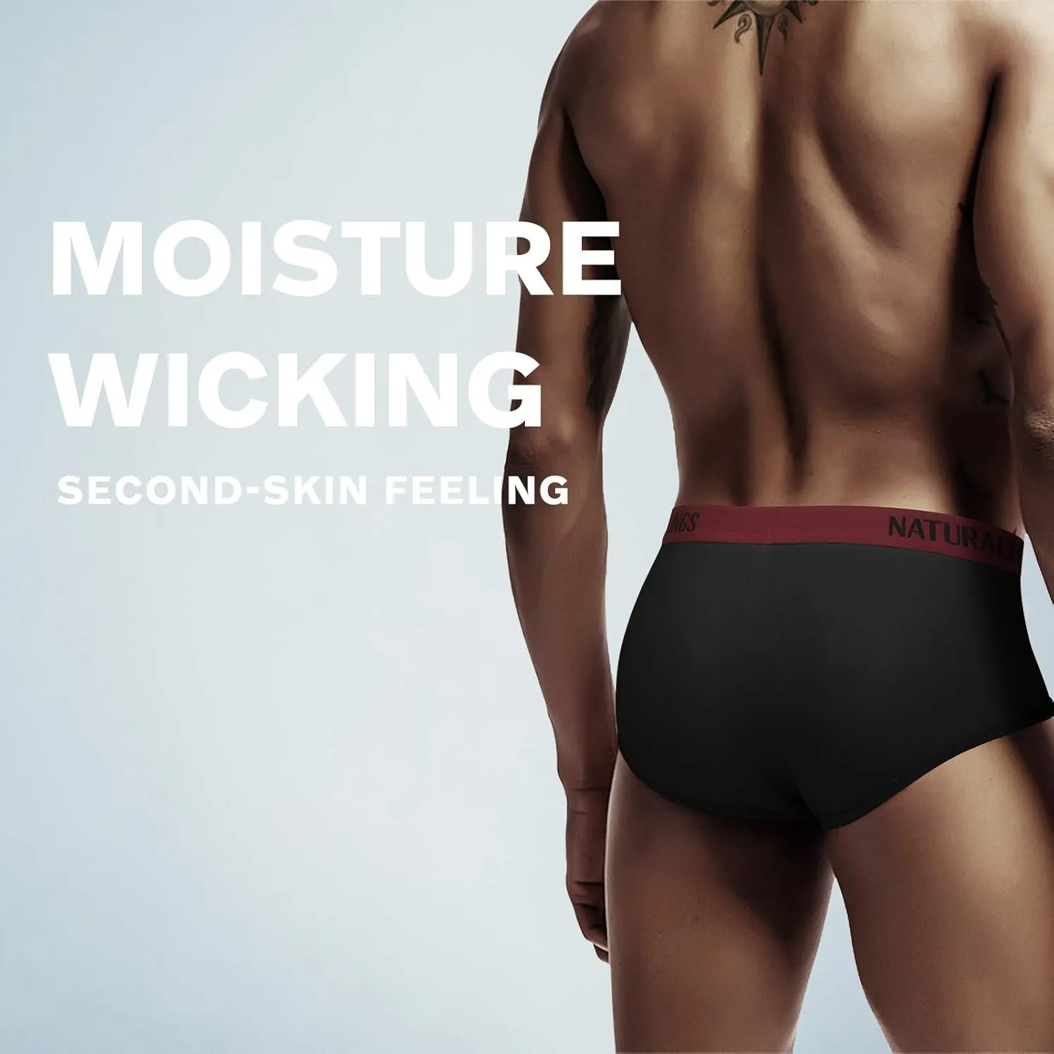 Natural Feelings Men's Briefs Underwear Multipack Mens Cotton Full Rise Briefs with Comfort Waistband S M L XL XXL??