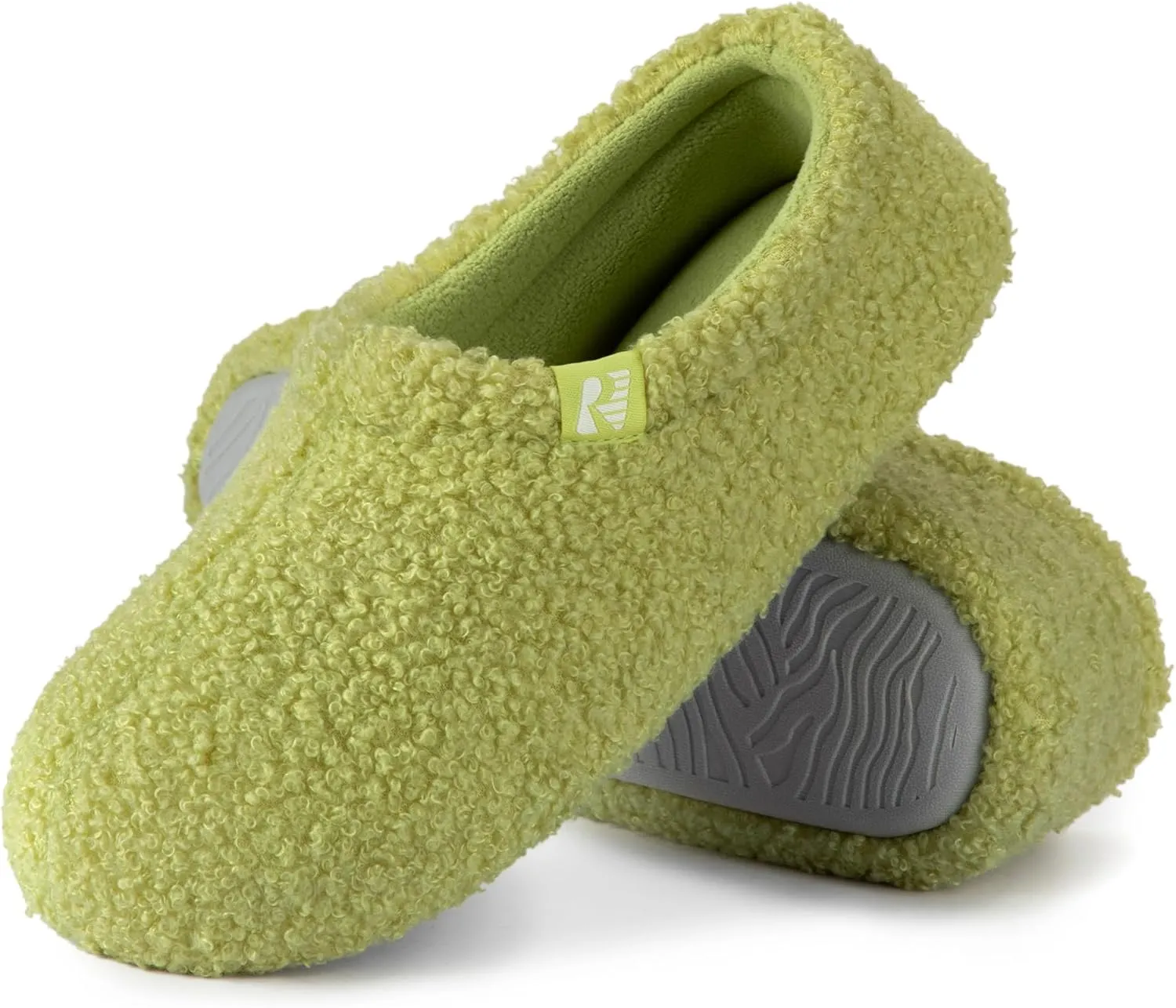 RockDove Women's Teddy Fleece Closed Back Indoor Slipper