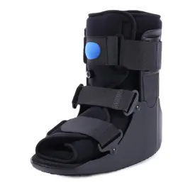 Short Walking Boot Fracture Boot Air Walker Boot for Orthopaedic Boot for Sprained Ankle, Walker Brace for Broken Foot Achilles Tendon Injury (Large)