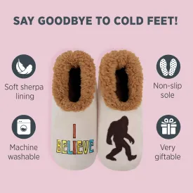 Snoozies Pairable Slipper Socks - Slippers for Women, Non-Slip Fuzzy Slipper Socks