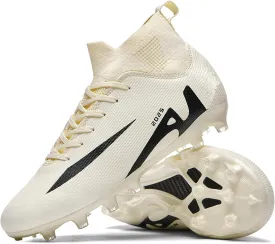 Soccer Cleats for Mens Womens Indoor Soccer Shoes Unisex Baseball Turf Shoes Youth Rugby Shoes Adult AG FG TF Football Boots Wide Training Sneaker