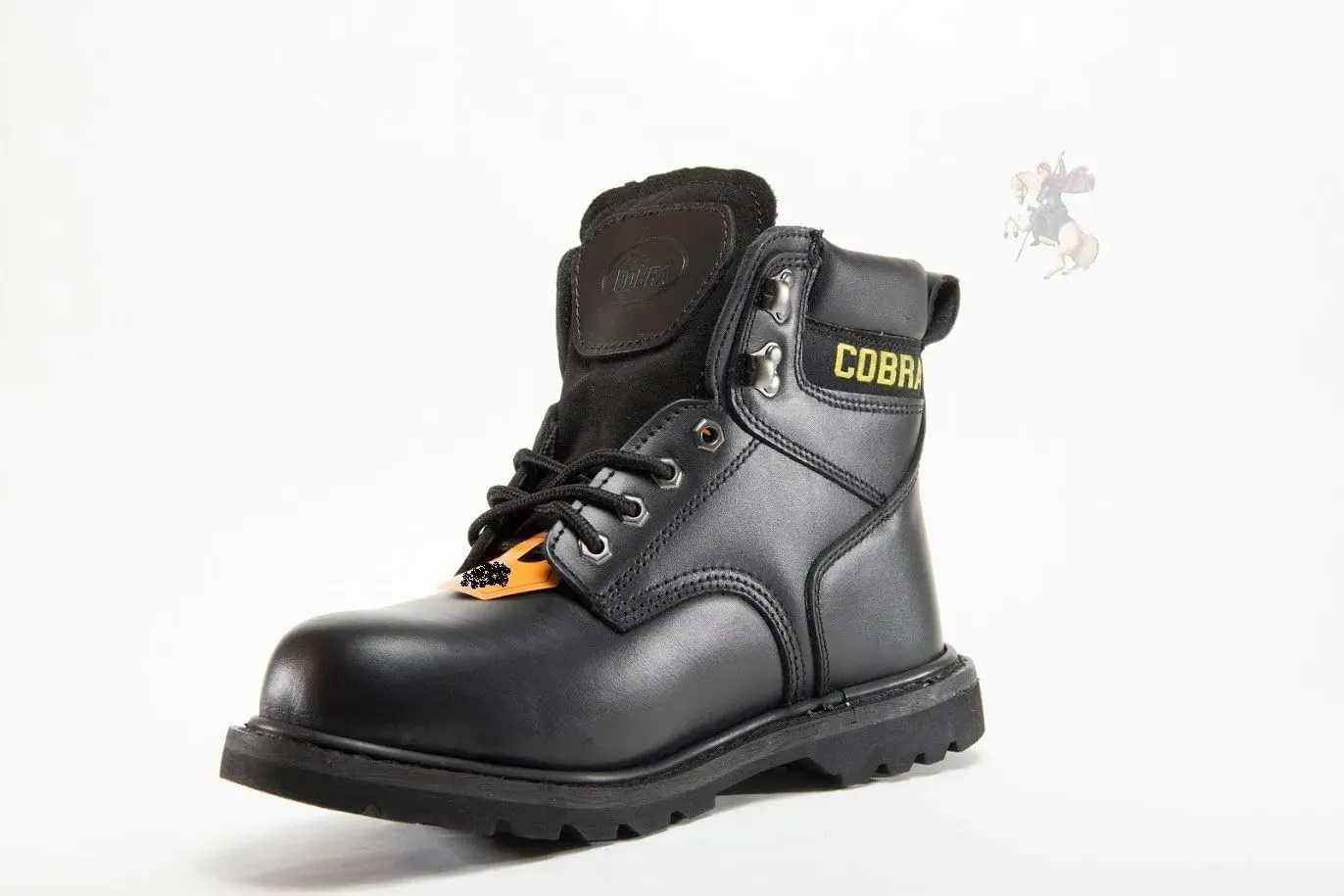 Soft Toe Work Boots for Men Cobra Boot, Men's Industrial & Construction Shoes, Comfortable, Non-slip Safety Shoes