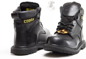 Soft Toe Work Boots for Men Cobra Boot, Men's Industrial & Construction Shoes, Comfortable, Non-slip Safety Shoes