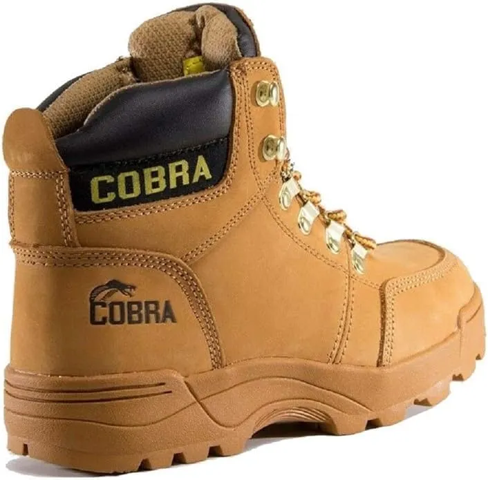 Soft Toe Work Boots for Men Cobra Boot, Men's Industrial & Construction Shoes, Comfortable, Non-slip Safety Shoes