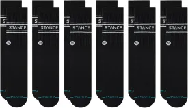 Stance Vital Crew Sock 6-Pack for Men and Women