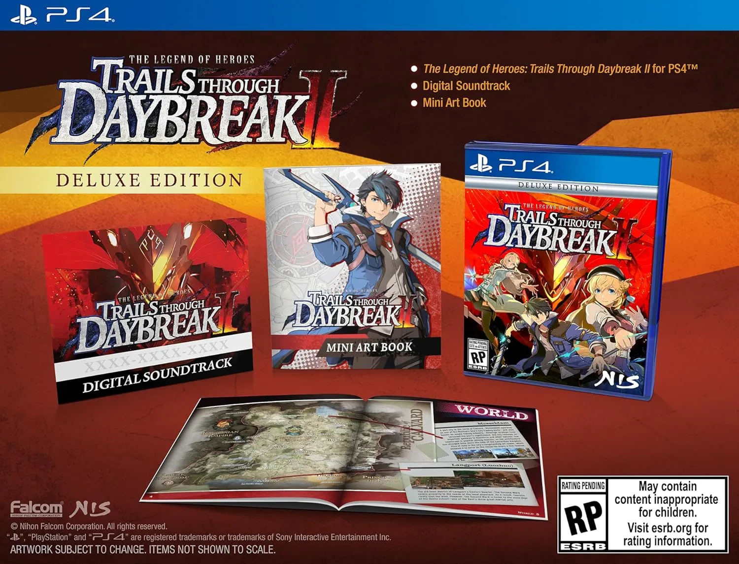 The Legend of Heroes: Trails through Daybreak II Deluxe Edition - PlayStation 4