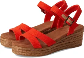 TOMS Women's Audrey Espadrille Wedge Sandal