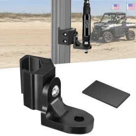 UTV Whip Light Flag Antenna Mount Bracket Adjustable