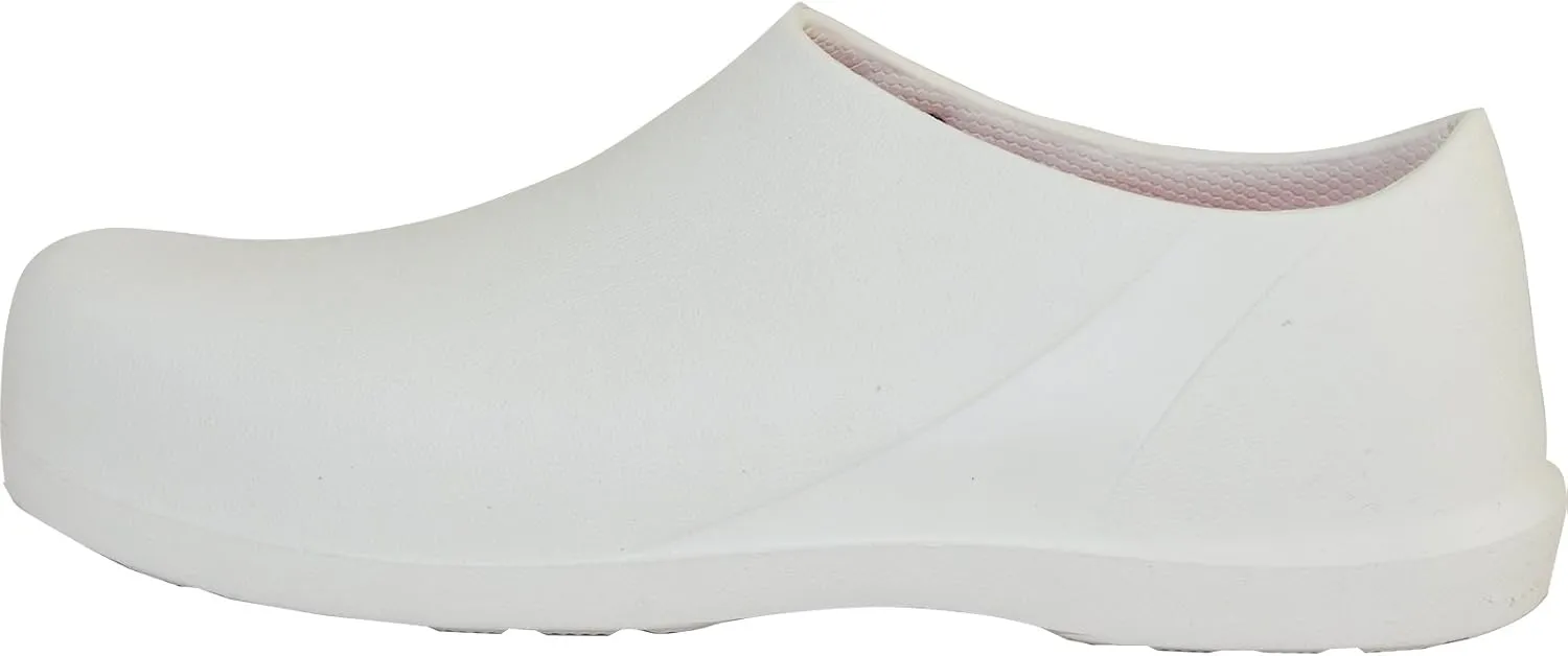 VANGELO Professional Slip Resistant Clog Waterproof Women Work Nurse Shoe Chef Shoe Carlisle Black Lime White Multicolor