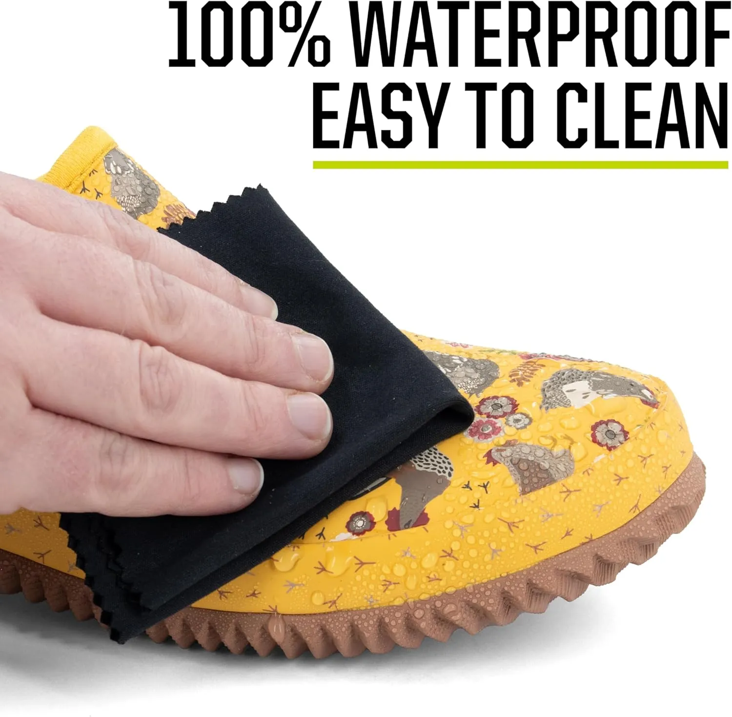 Western Chief Womens Waterproof Clog with Neoprene Lining and Rubber Outsole - Perfect for Garden and Outdoor Wear