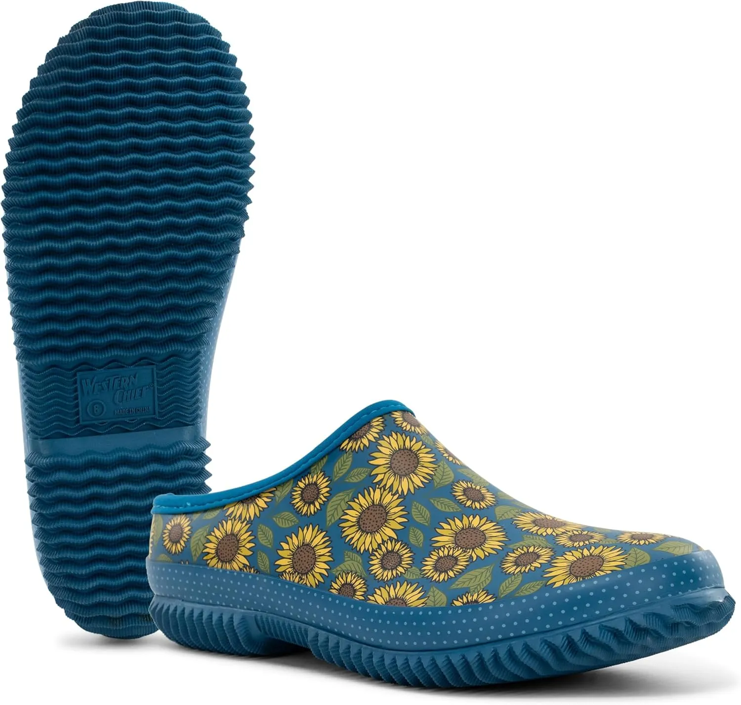 Western Chief Womens Waterproof Clog with Neoprene Lining and Rubber Outsole - Perfect for Garden and Outdoor Wear