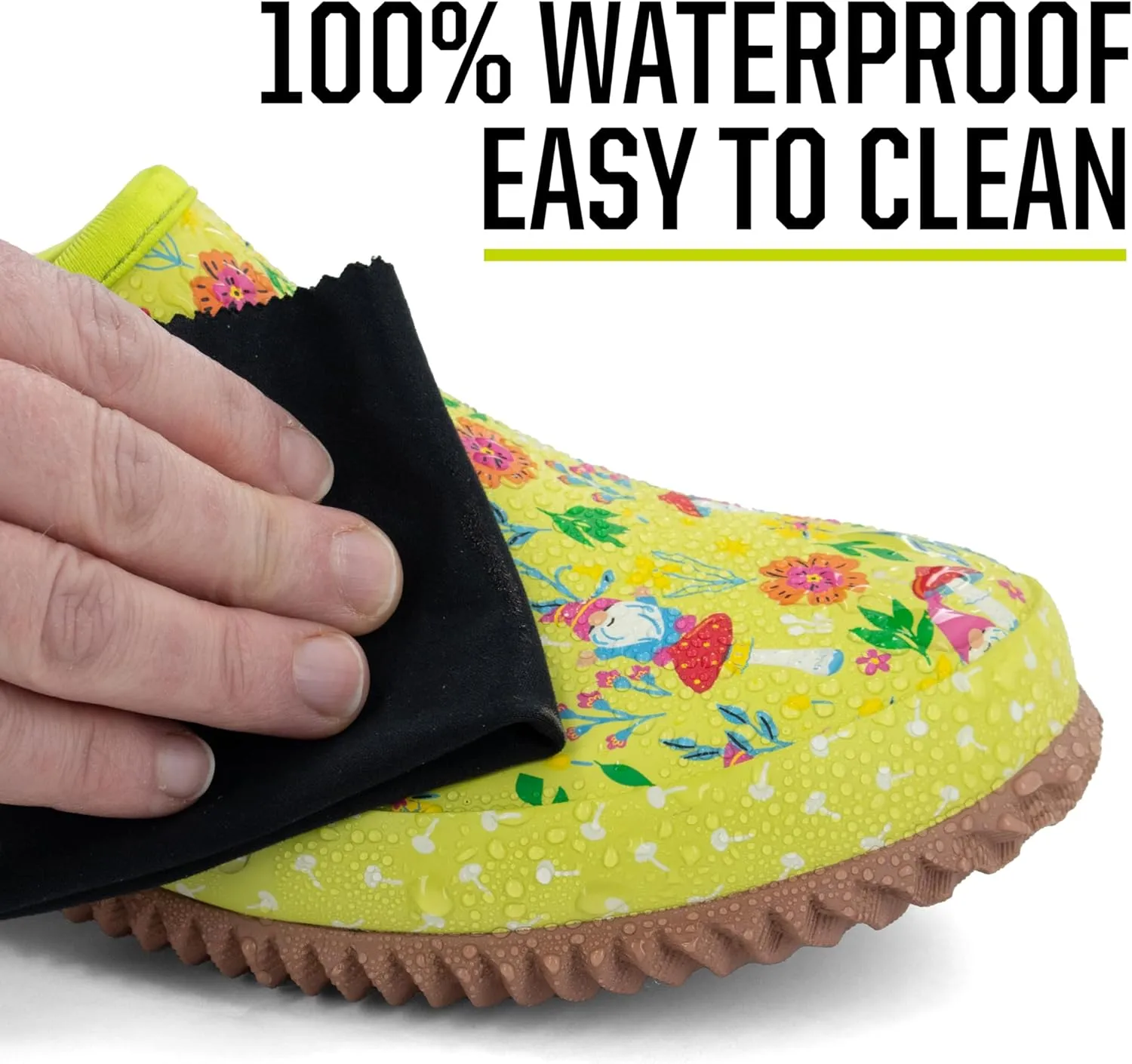 Western Chief Womens Waterproof Clog with Neoprene Lining and Rubber Outsole - Perfect for Garden and Outdoor Wear