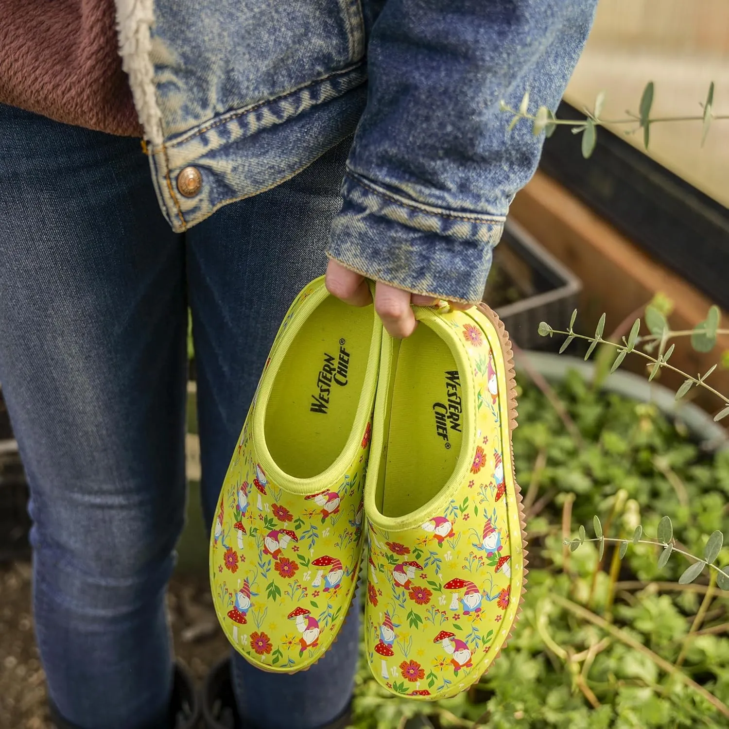 Western Chief Womens Waterproof Clog with Neoprene Lining and Rubber Outsole - Perfect for Garden and Outdoor Wear
